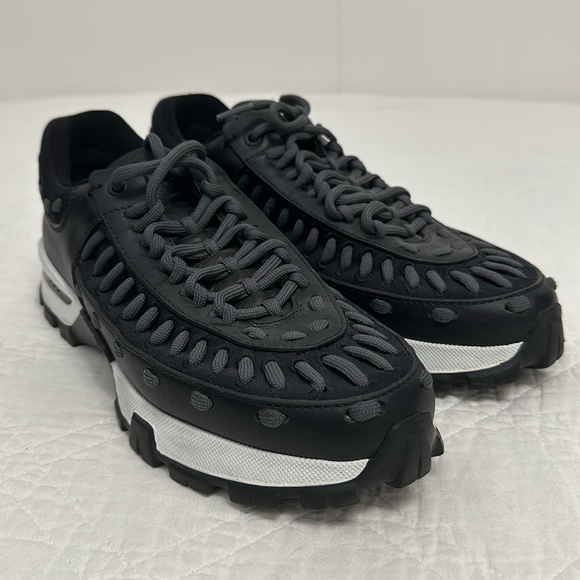 Zegna Couture Claudio Sneakers men’s size 10 black hand threaded